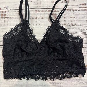 Soma Black Lace Bralette